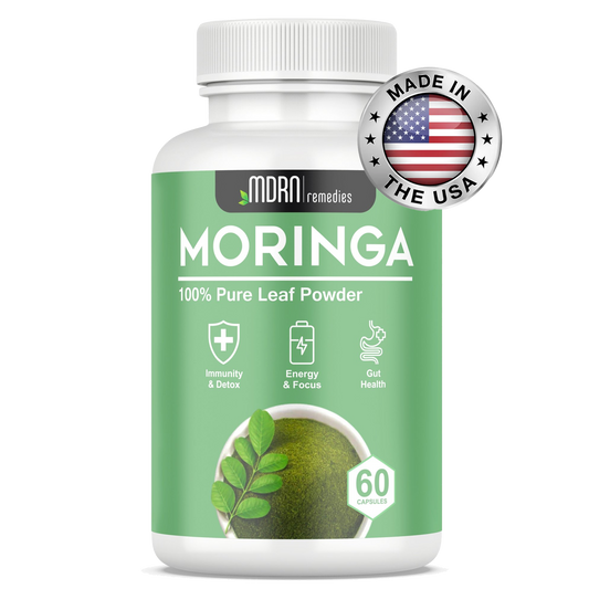 Pure Moringa Powder Capsules